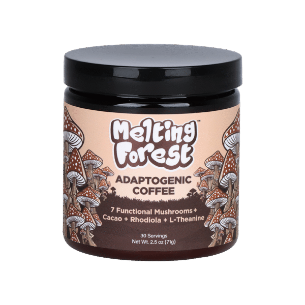 Melting Forest Adaptogenic Instant Mushroom Coffee | 2.5oz Jar